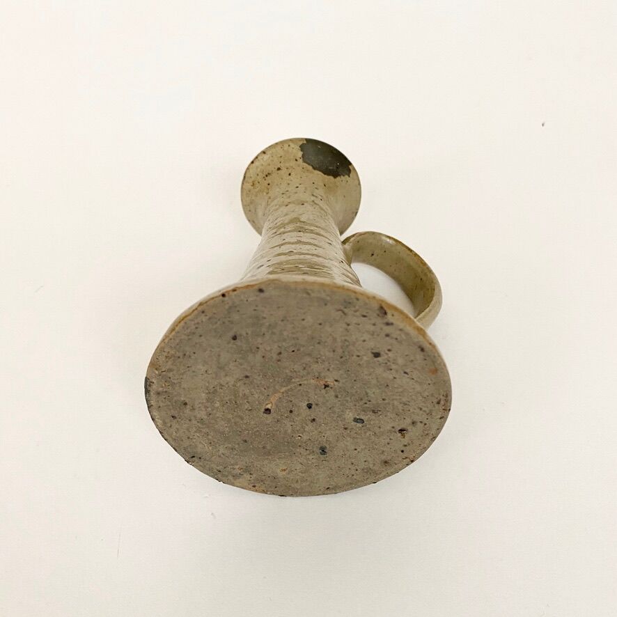 Bougeoir grès vintage