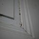Antique painted wooden doors