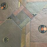 Brutalist Style Salon Table by Paul Kingma