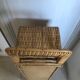 Vintage wicker basket