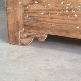 Wooden mesh linen cupboard