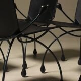 Set of 4 Rare Gigi Chairs by Boonzaaijer & Mazairac for Hennie de Jong Int.