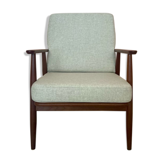 Danish midcentury teak easy chair by Getama