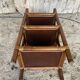 Vintage 1960s Rattan Shelf Unit with 3 Shelves #D621