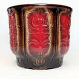 Large vintage fat lava west germany plant pot