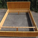 two-seater in rattan signed Dal Vera