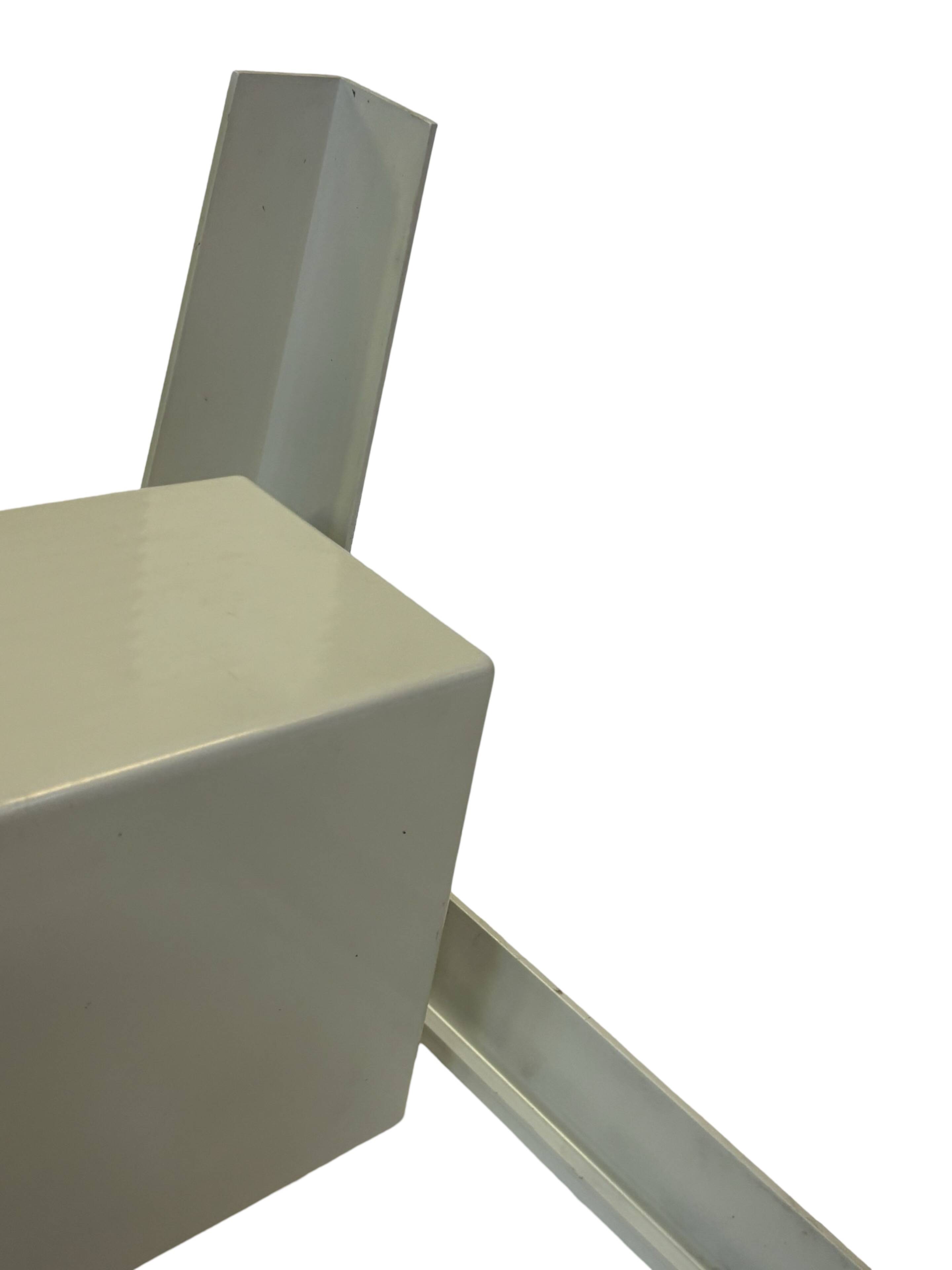 Vintage table with magazine holder, 70s space age