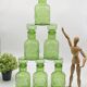 Vintage 1970 carafes / bottles / jugs, bubbled / textured glass