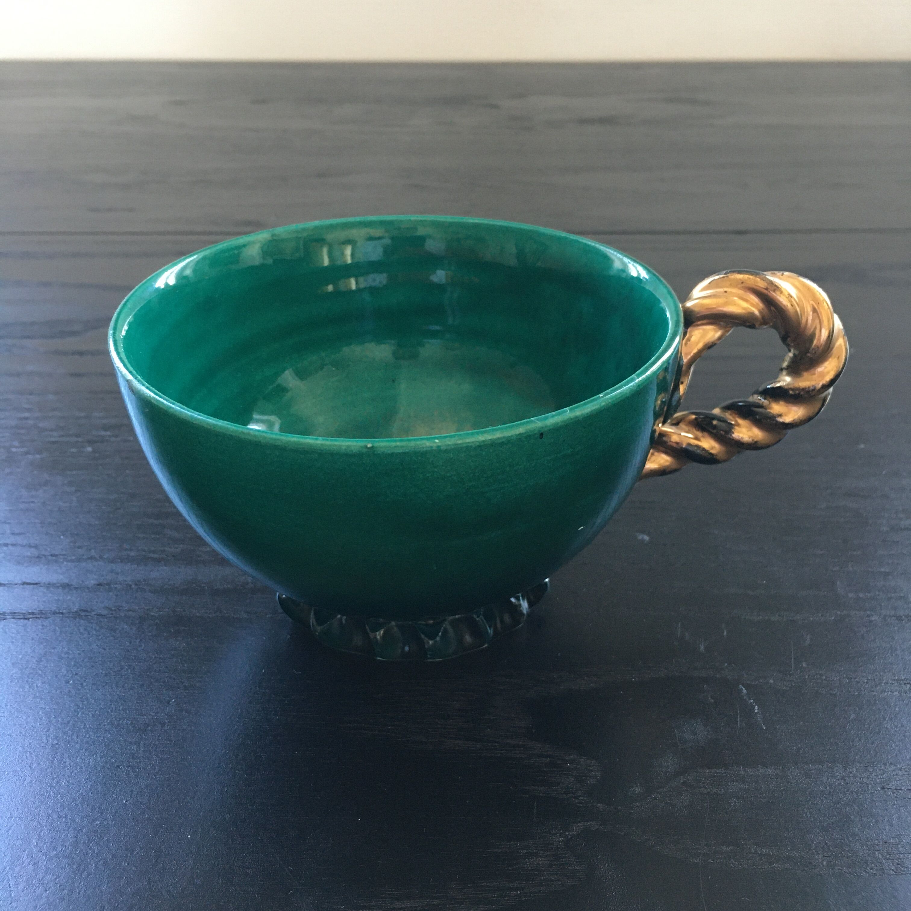 Tasse émeraude Vallauris