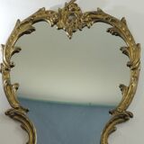 Miroir ancien en bronze /vintage