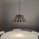 Metal Pendant Lamp by Elio Martinelli for Martinelli Luce