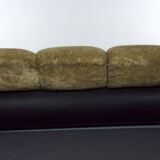 three-seater sofa designed by Adriano Piazzesi, produced in Italy during the 1970s. Upholster