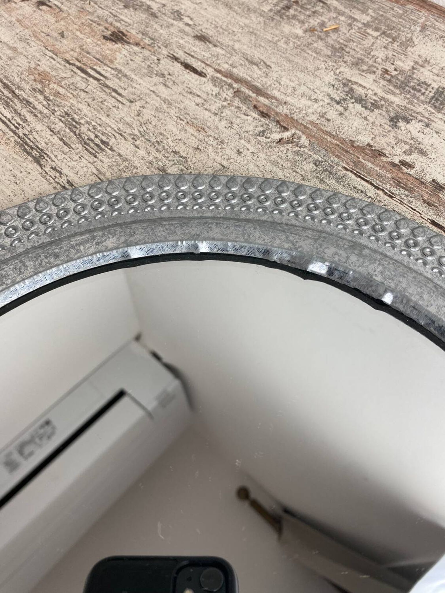 Miroir en aluminium