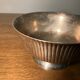 Silver metal stand bowl