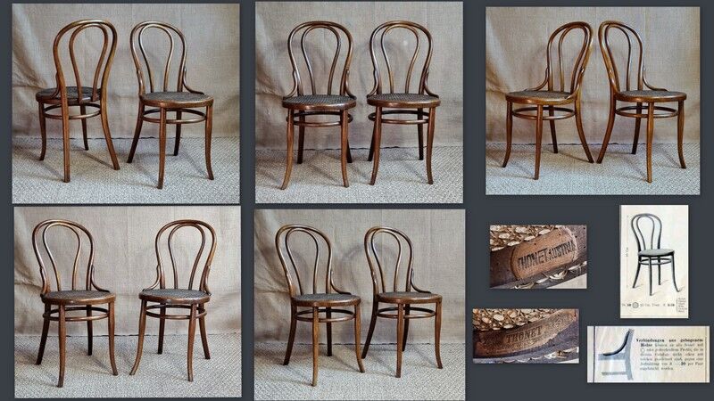 Paire de chaises Thonet n°18
