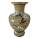 Chinese cloisonné vase decorated with flowers and butterflies.