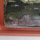 Vintage framed oil on canvas signed.
