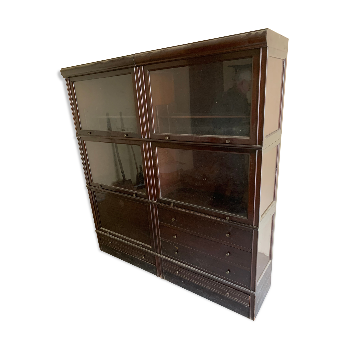 MD brand modular wooden library