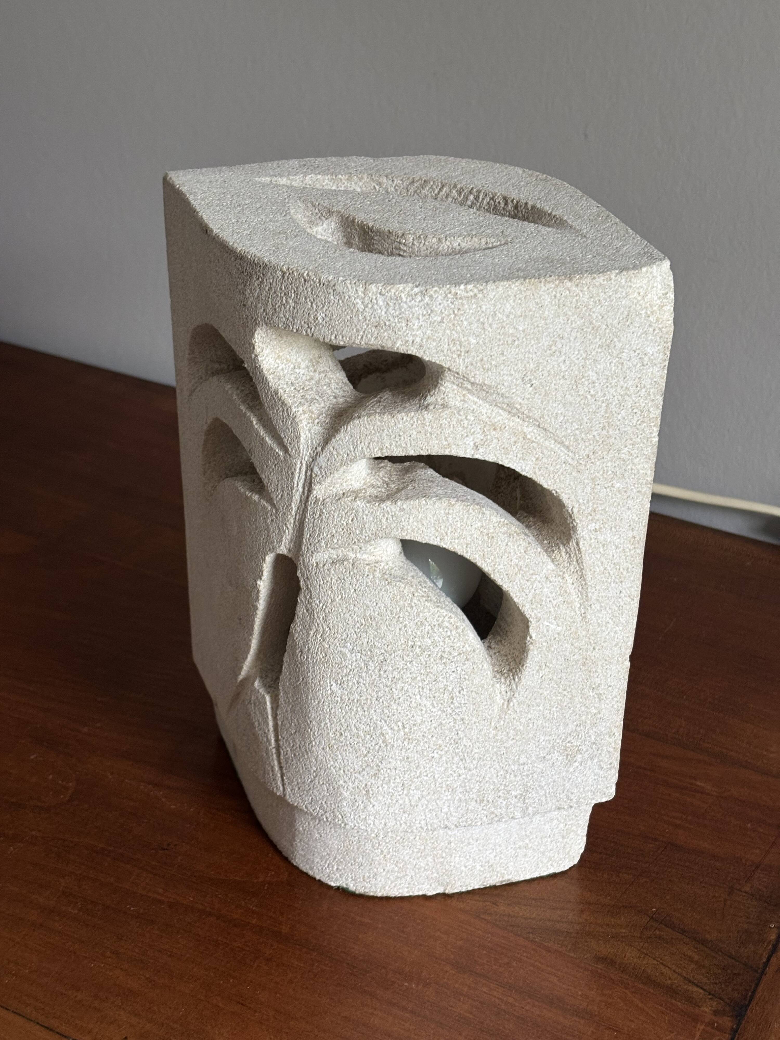 Stone lamp Evy Dan