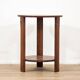 Side table / accent table in carved wood – Art Deco 1930
