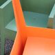 Fauteuil toy orange driade Philippe Starck 1999