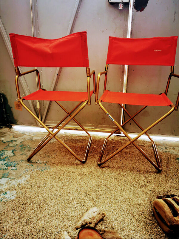 Vintage Lafuma folding armchair