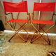 Vintage Lafuma folding armchair