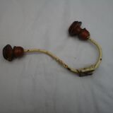 Old wood and iron hook