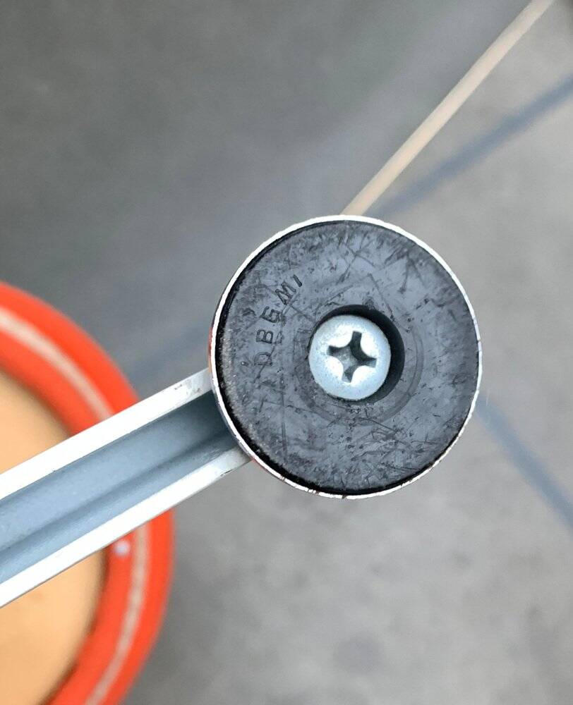 German Space Age swivel stool from the mid-century by Bremshey, Solingen, 1960s.