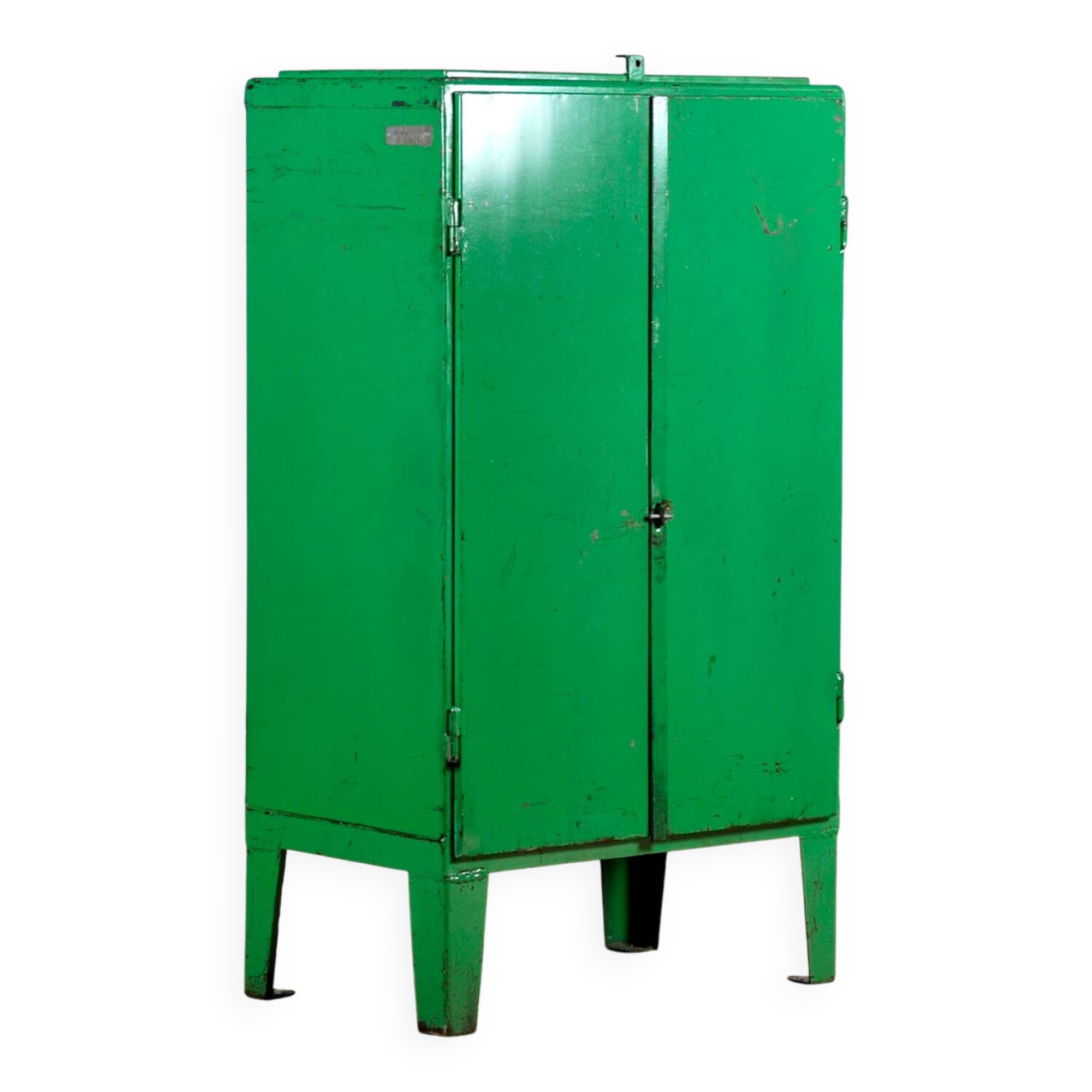 Industrial Iron Cabinet, 1960s