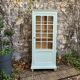 Antique celadon glass Parisian wardrobe H162