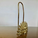 Letter holder "sun" brass 60s 70s