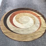 Carpet wool circular 1970 - 200x200 cm