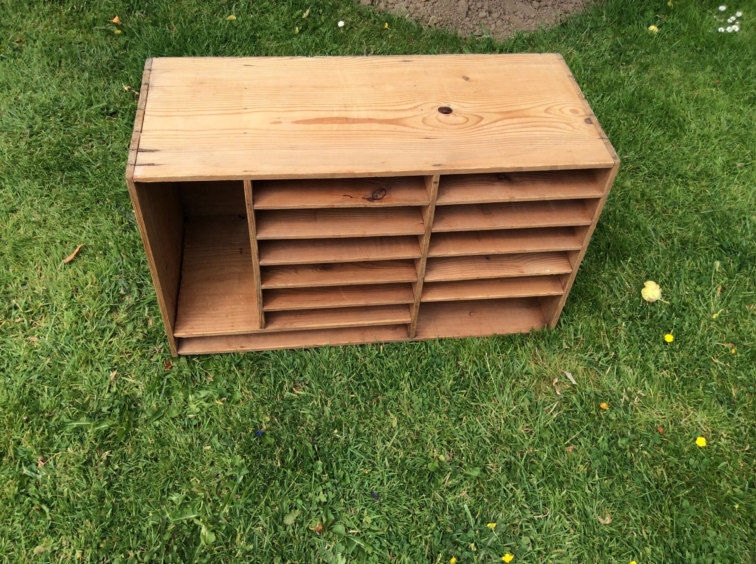 Wooden locker