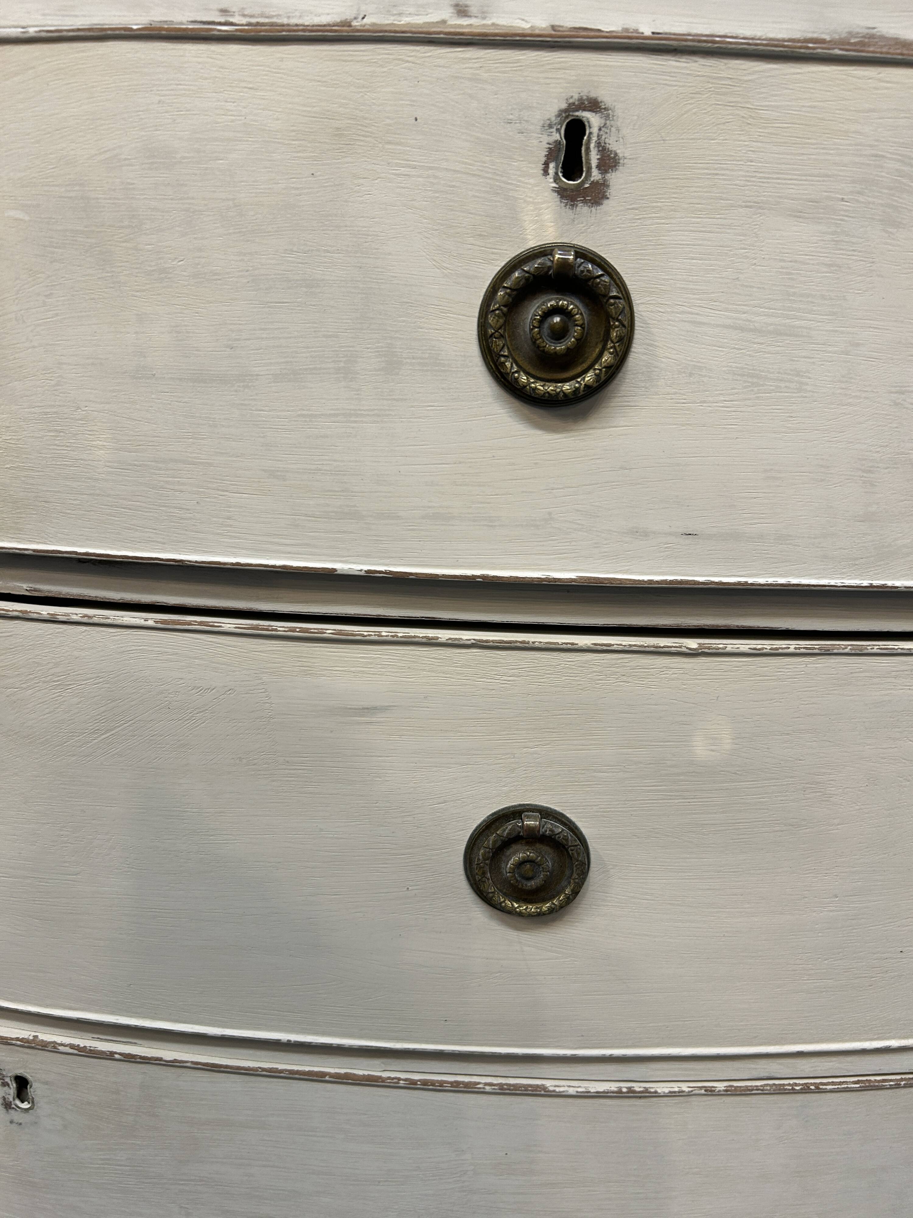 Antique Painted Chest Of Drawers