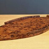 Office organiser / Wooden thuya catchall