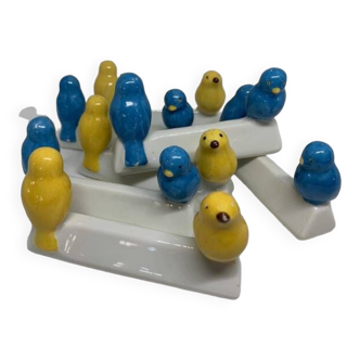 Cutlery knife holder hd slip oiseau chick