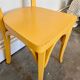 Chaise enfant Baumann en bois jaune