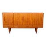 Enfilade danoise en teck, années 1960