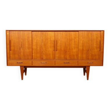 Enfilade danoise en teck, années 1960