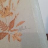 Signed ceramic lamp