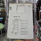 Clem industrial furniture 60 drawers A4 format riveted walnut front