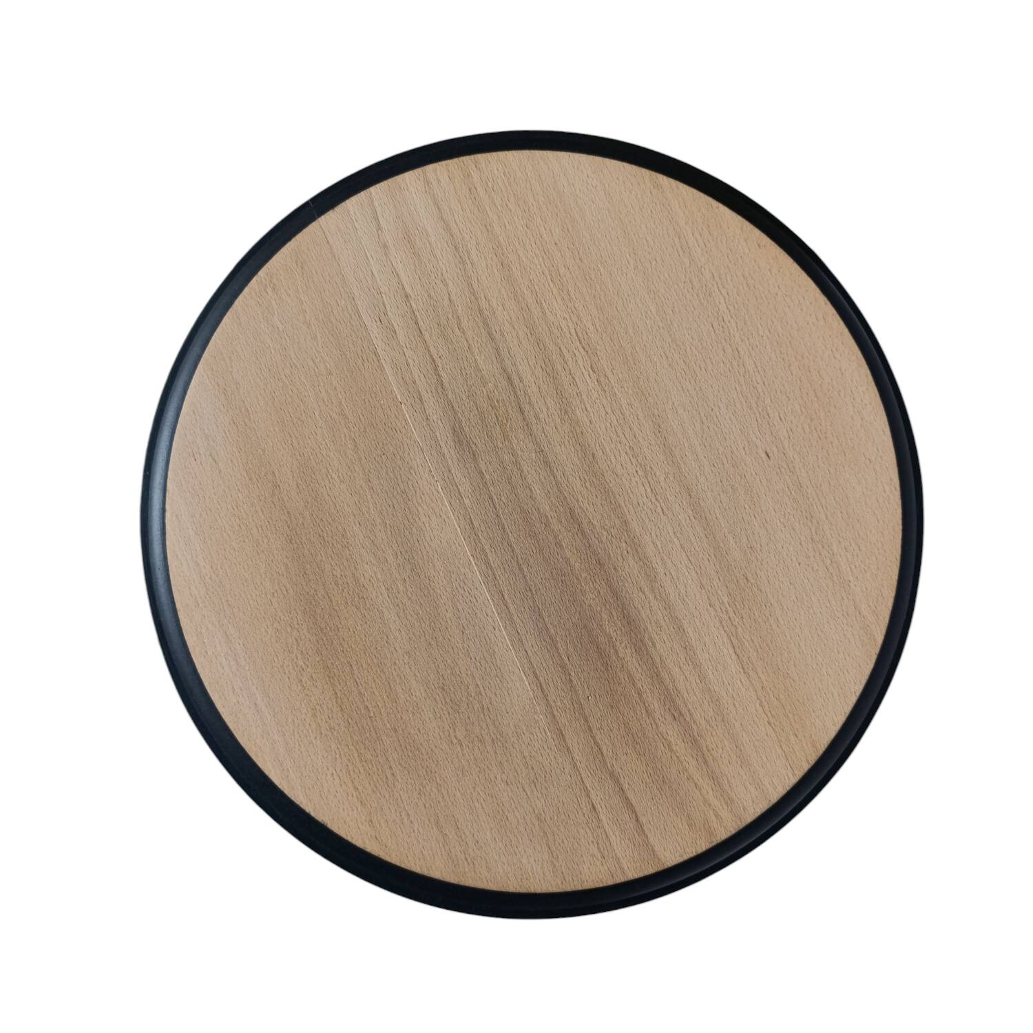 Restored solid wood pedestal table