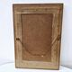 Canvas painting vintage deer 60s with decoration frame