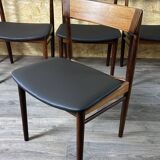 Set of 6 Henry Rosengren Hansen Model 39 Dining Chairs Rosewood