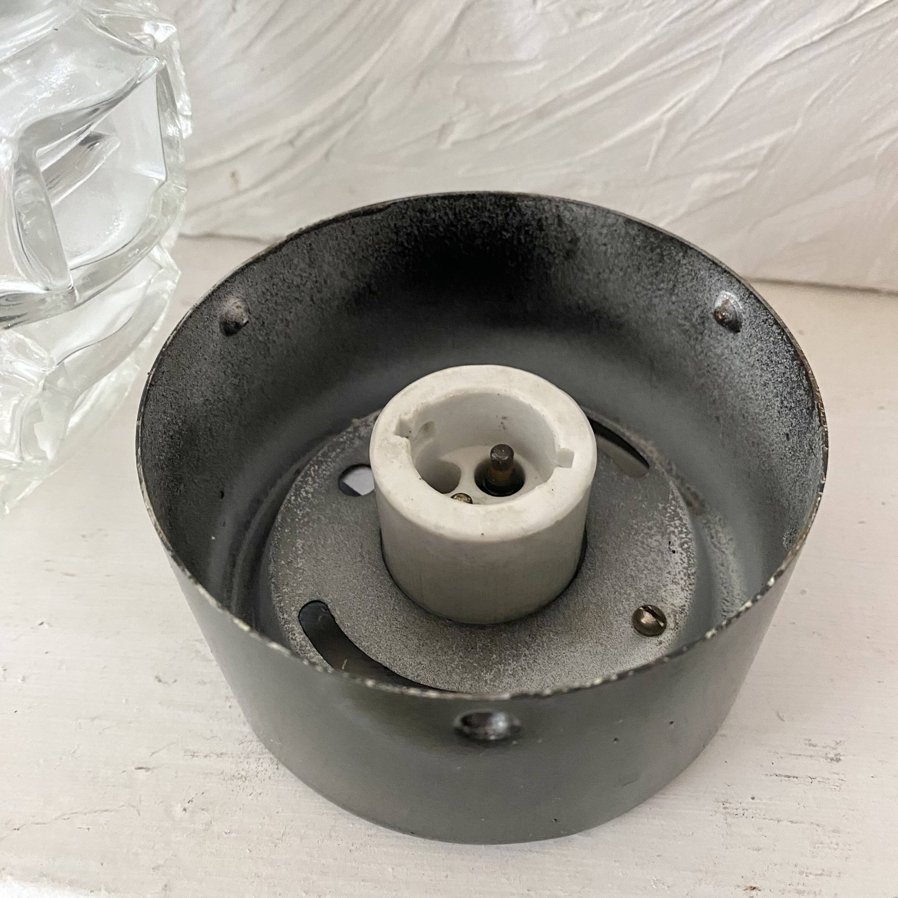 Space Age Textured Ball Ceiling Light