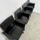 Lot 4 old armchairs "Korium" by Tito Agnoli for Matteo Grassi 1980