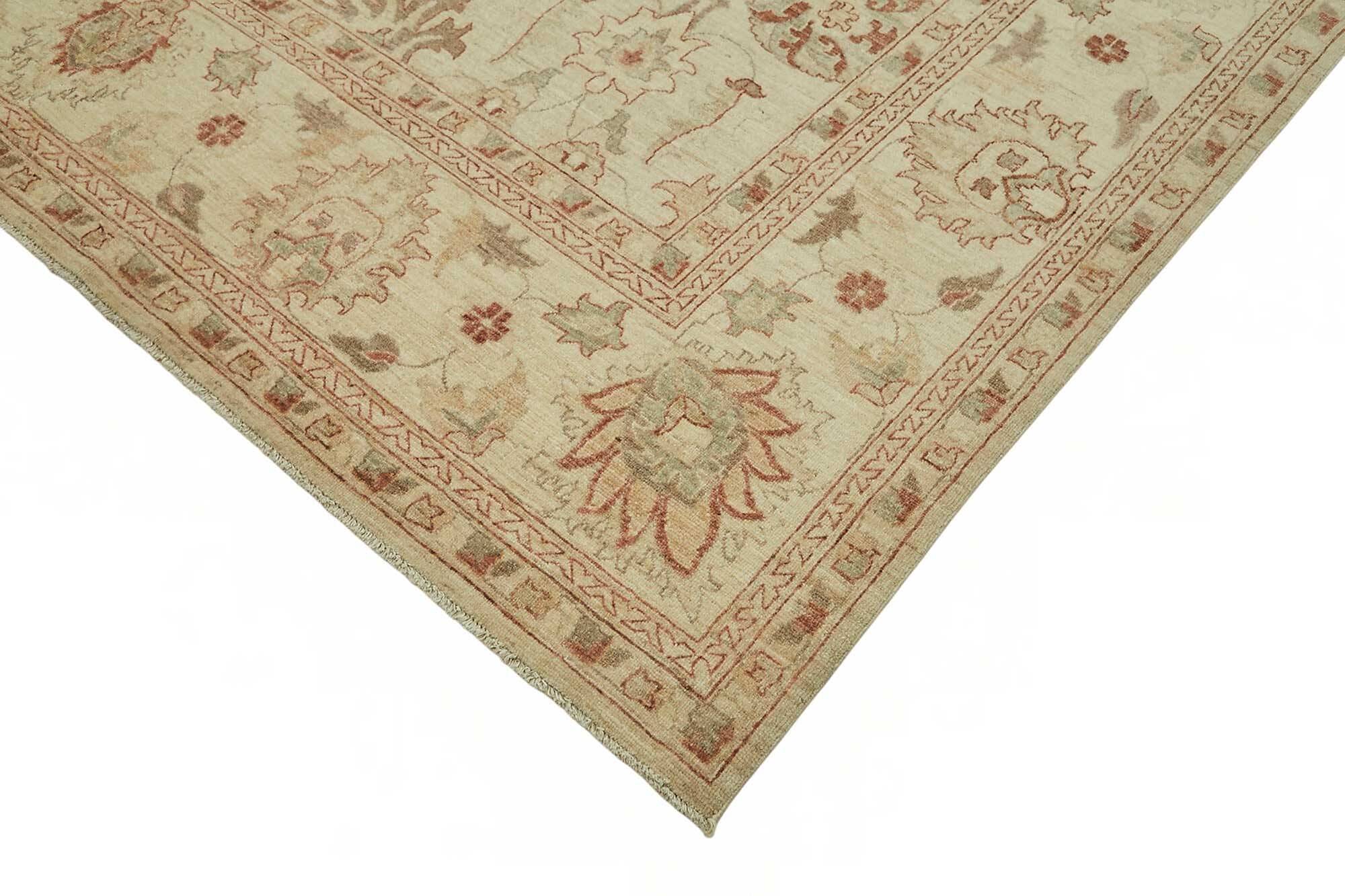 Turkish Handknotted Wool Oushak Rug 266 cm x 377 cm