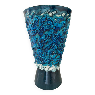 Fat Lava Vase Vallauris