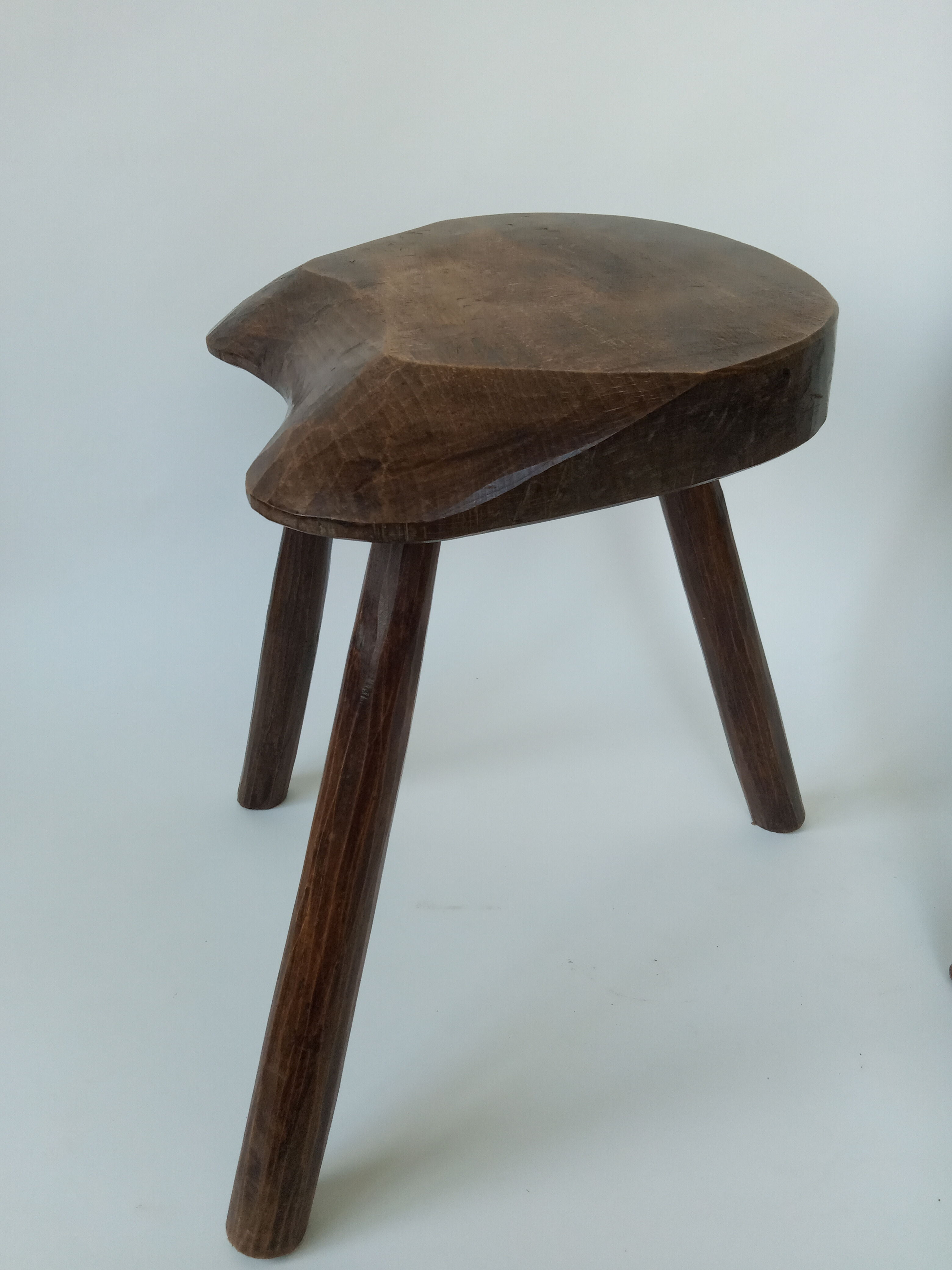 Pair of Brutalist Stools 1961